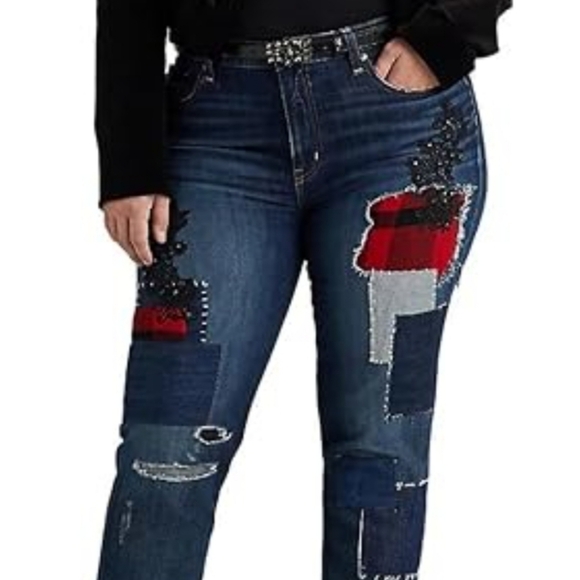 Women's Patchwork Jeans Polo Ralph Lauren - Picture 1 of 5